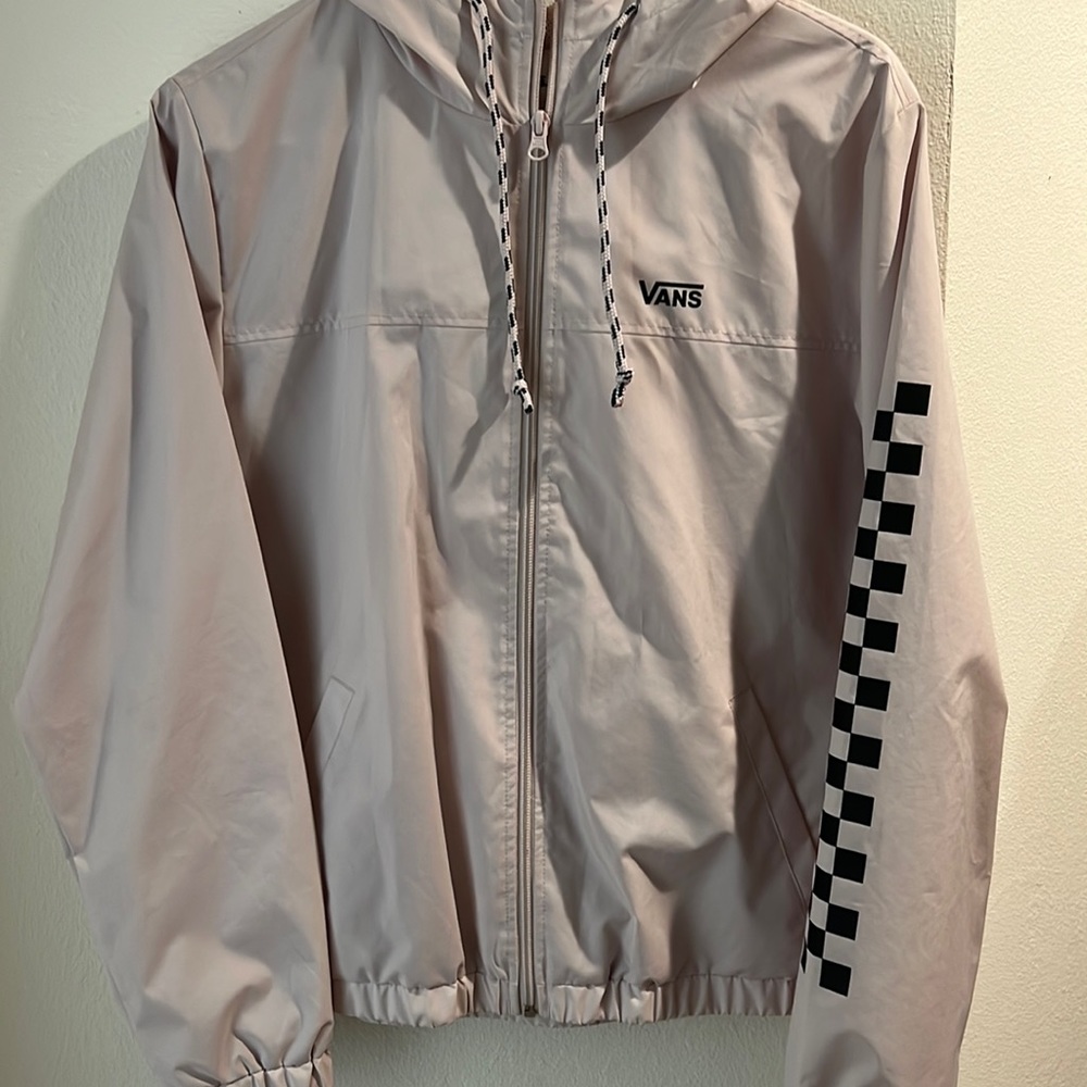 VANS wind break fee jacket size small